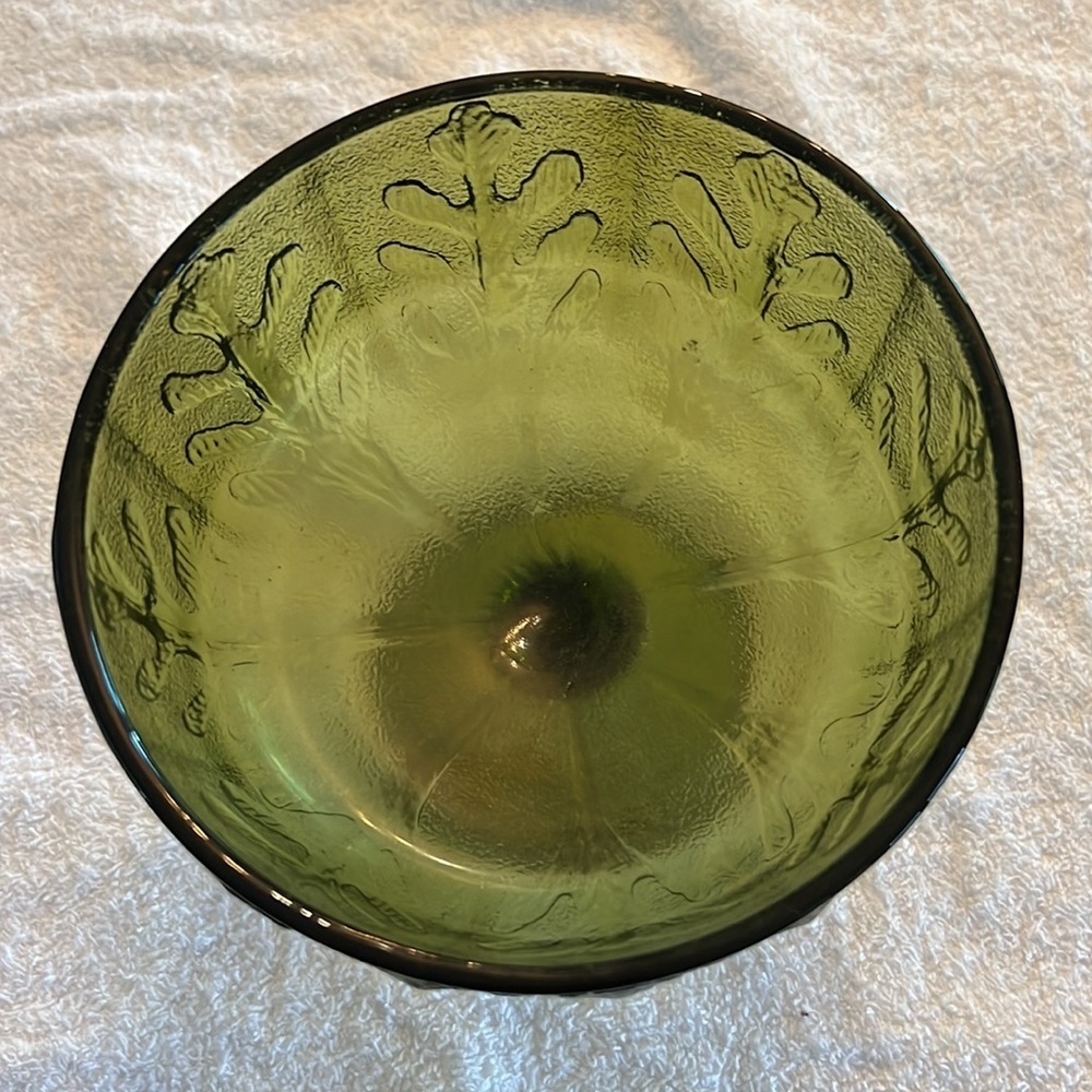 Vintage ftd glass bowl - Picture 2 of 9